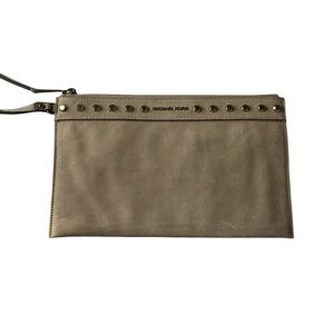 Michael Kors Studded Taupe Wristlet